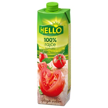 Hello paradicsomlé 100% 1000 ml