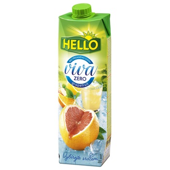 Hello viva zero grapefruitlé 1000 ml