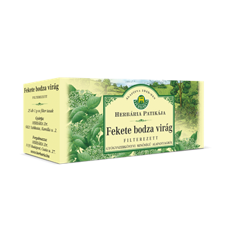 Herbária fekete bodza virág tea 25x1g 25 g