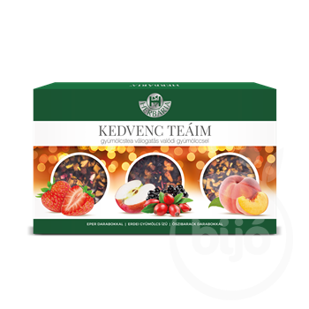 Herbária kedvenc teáim gyümölcstea válogatás 3x50g 150 g