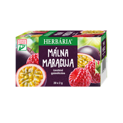 Herbária málna maracuja ízesítésű gyümölcstea 20x2g 40 g