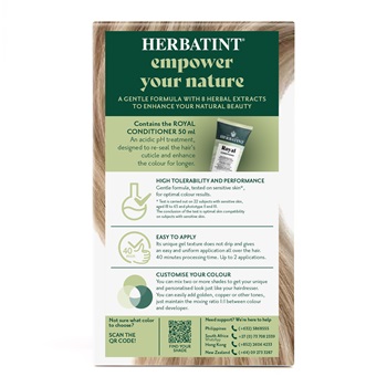 Herbatint 10c svédszőke hajfesték 170 ml