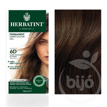 Herbatint 6d arany sötét szőke hajfesték 135 ml