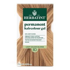 Herbatint 8d arany világos szőke hajfesték 170 ml