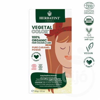 Herbatint vegetal color pure caramel hajfesték 100 g