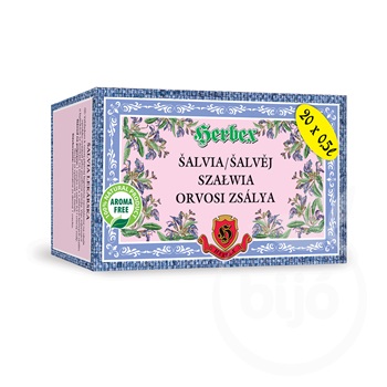 Herbex orvosi zsálya tea 20x3g 60 g