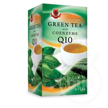 Herbex prémium tea zöldtea q10-zel 20x1,5g 30 g