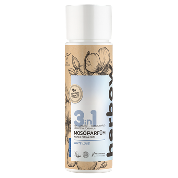 Herbow 3in1 mosóparfüm öblítő és kondicionáló koncentrátum fehér szerelem 200 ml