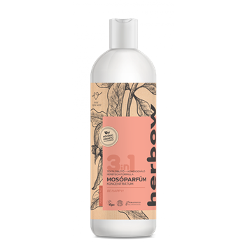 Herbow 3in1 mosóparfüm öblítő és kondicionáló koncentrátum légy boldog! 1000 ml