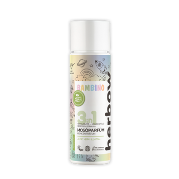 Herbow bambino 3in1 öblítő és kondicionáló mosóparfüm koncentrátum aloe vera illattal 200 ml