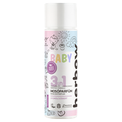 Herbow bambino 3in1 öblítő és kondicionáló mosóparfüm koncentrátum gyümölcsös kert málna illattal 200 ml