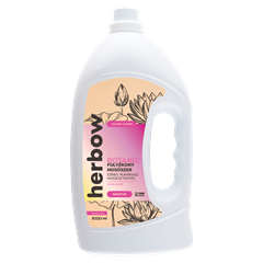 Herbow botanic color bloom (vadgesztenyés) folyékony mosószer színes ruhákhoz, gesztenyevirág és szantál illat 3000 ml