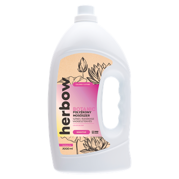 Herbow botanic color bloom (vadgesztenyés) folyékony mosószer színes ruhákhoz, gesztenyevirág és szantál illat 3000 ml