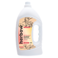 Herbow botanic color intense (mosódiós) folyékony mosószer színes ruhákhoz, zöldellő rét és gyöngyvirág illat 3000 ml