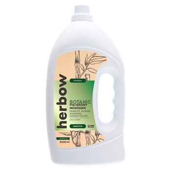 Herbow botanic universal light and white folyékony mosószer fehér és világos ruhákhoz, teavirág illat 3000 ml
