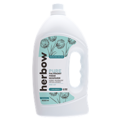 Herbow pure nordic light folyékony finom mosószer színes ruhákhoz, északi pamutvirég illat (ultra szenzitív) 3000 ml