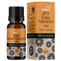 Herbys bio édesnarancs olaj foodgrade 10 ml