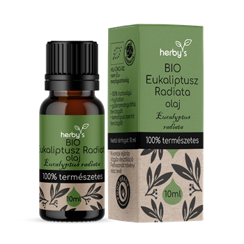Herbys bio eukaliptusz radiata olaj foodgrade 10 ml