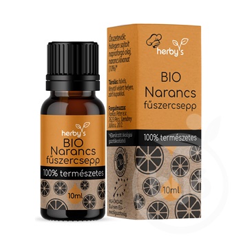 Herbys bio narancs fűszercsepp 10 ml