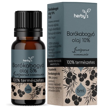 Herbys borókabogyó olaj 10% foodgrade 5 ml