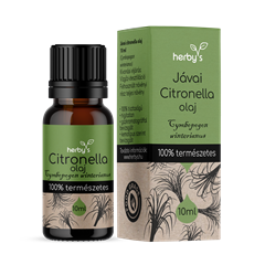Herbys citronella olaj foodgrade 10 ml