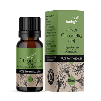 Herbys citronella olaj foodgrade 10 ml