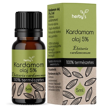 Herbys kardamom olaj 5% foodgrade 5 ml