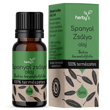 Herbys spanyol zsálya olaj foodgrade 5 ml