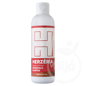 Herzéria hair gyógynövényes színápoló sampon barna hajra 200 ml