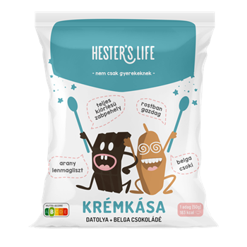 Hester`s Life zabkása datolyás-belgacsokis krémkása 50 g