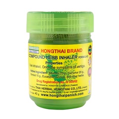 Hongthai gyógynövényes inhalátor zöld színű 1 db