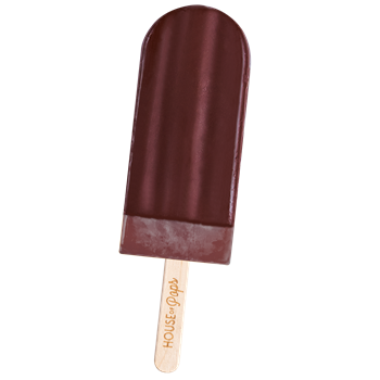 House of pops choco chocolate 100%-os kakaóbabbal készült fagylalt 80 ml