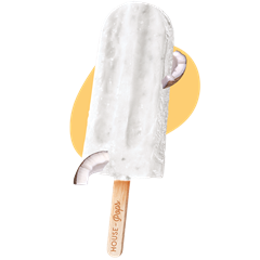 House of pops crazy coconut ízű fagylalt 80 ml