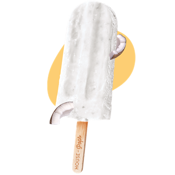 House of pops crazy coconut ízű fagylalt 80 ml