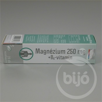 Innopharm magnesium+b6 pezsgőtabletta 20 db