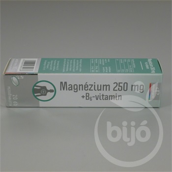 Innopharm magnesium+b6 pezsgőtabletta 20 db