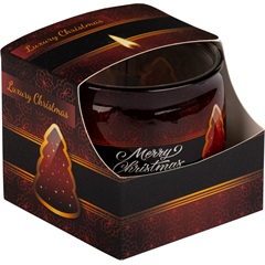 Illatmécses üvegpohárban luxury christmas 1db