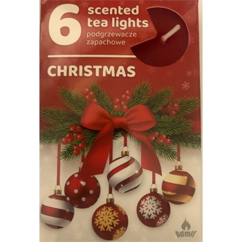 Illatos teamécses karácsony 6 db-os 1 db