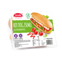 Incola gluténmentes hot-dog kifli (2x65g) 130 g