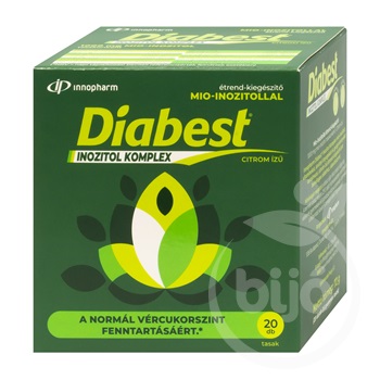 Innopharm diabest inozitol komplex citrom ízű por 20 db