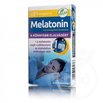 Innopharm melatonin filmtabletta 30 db