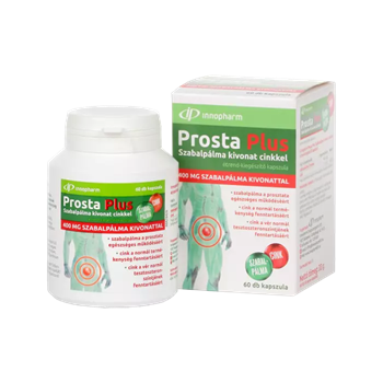 Innopharm prosta plus kapsz. 400 mg szabalpálma + cink 60 db