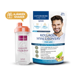 Interherb kollagén és hyaluronsav italpor for men gyömbér lime ízű 396 g