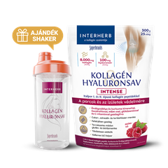 Interherb kollagén és hyaluronsav porcépítő italpor intense málna ízű 300 g
