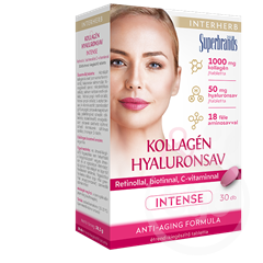 Interherb kollagén és hyaluronsav szépségformula intense tabletta 30 db