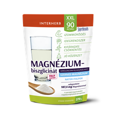 Interherb xxl 90 adag magnézium-biszglicinát italpor natúr 270 g