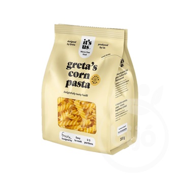 It`s us greta`s gluténmentes kukorica száraztészta fusilli 200 g