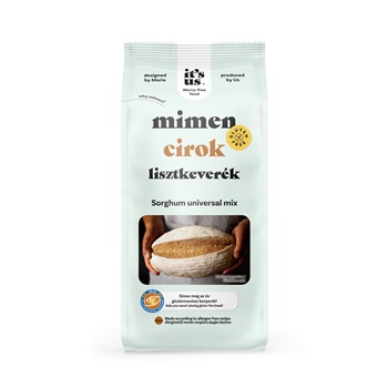 It`s us mimen gluténmentes cirok pékáru lisztkeverék 500 g