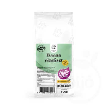 It`s us naturbit barna rizsliszt 500 g