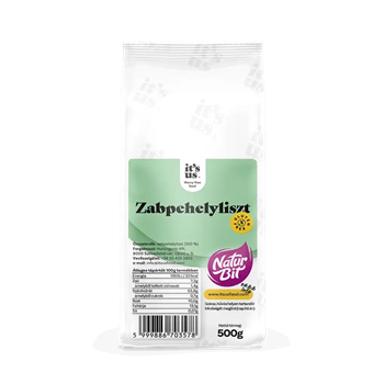 It`s us naturbit zabpehelyliszt gluténmentes 500 g